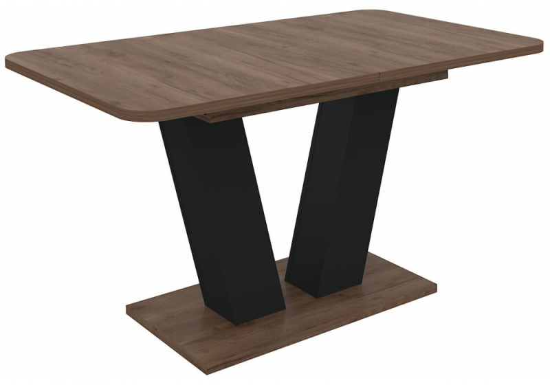 Стол Сиатан дуб табачный / графит (80x75,5). 